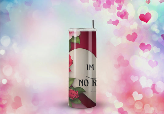 personalised handmade valentines tumbler